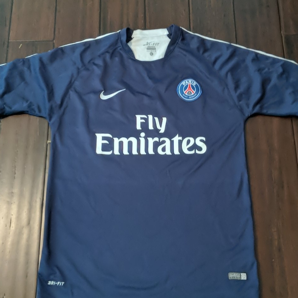 Men's Nike PSG training top Sz L